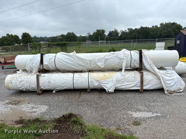 (6) 20' L X 24" W PVC Pipes - photo 4