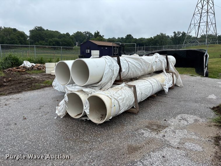 (6) 20' L X 24" W PVC Pipes - photo 5