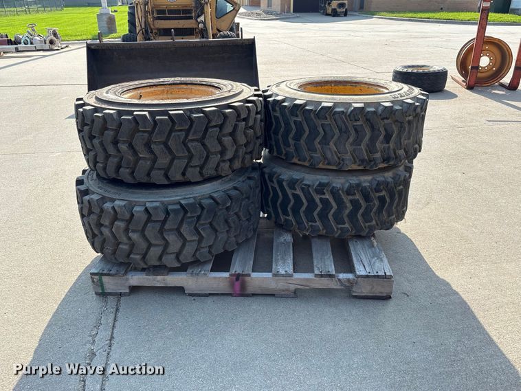 (4) 12-16.5 Tires And Wheels - photo 4