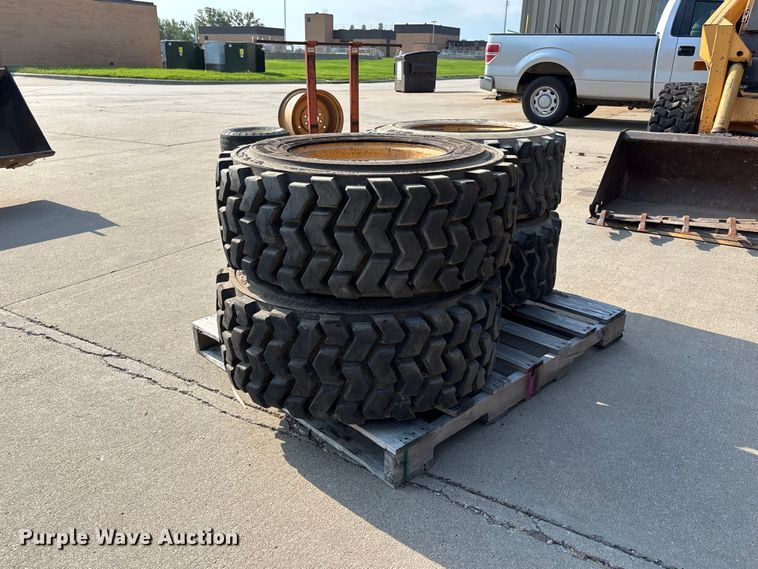 (4) 12-16.5 Tires And Wheels - photo 5