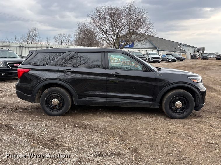 2021 Ford Explorer Police Interceptor Hybrid SUV - photo 4