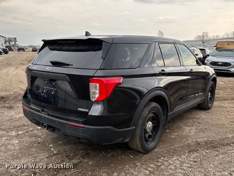 2021 Ford Explorer Police Interceptor Hybrid SUV - photo 5