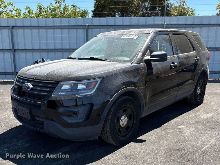 2018 Ford Explorer Police Interceptor SUV