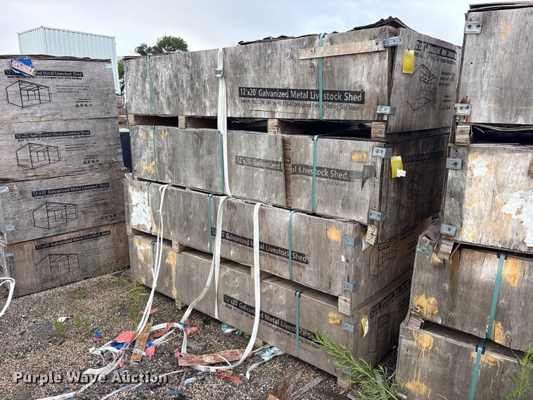 (4) Valley Pioneer MSC1220F Livestock Sheds - photo 4