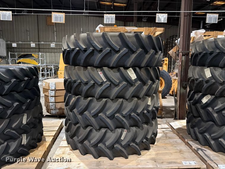 (4) Goodyear LSW480/70R46 Tires And Wheels - photo 2