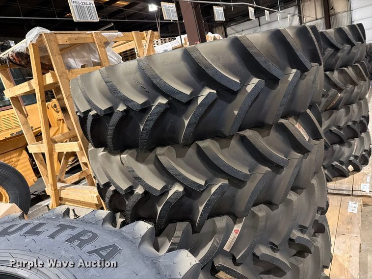 (4) Goodyear LSW480/70R46 Tires And Wheels - photo 4