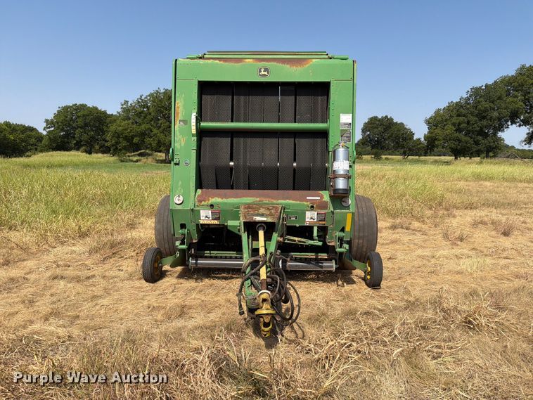 2007 John Deere 568 Megawide Plus Round Baler - photo 2