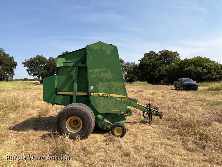 2007 John Deere 568 Megawide Plus Round Baler - photo 4