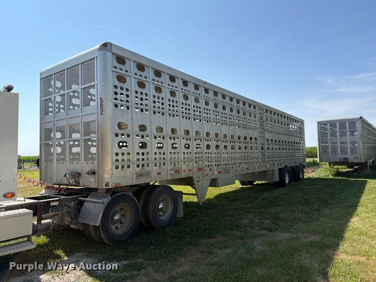 2008 M.H. Eby, Inc Trans Pork Livestock Trailer