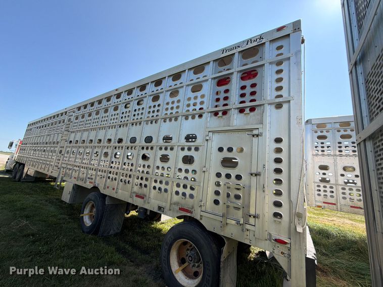 2008 M.H. Eby, Inc Trans Pork Livestock Trailer - photo 3