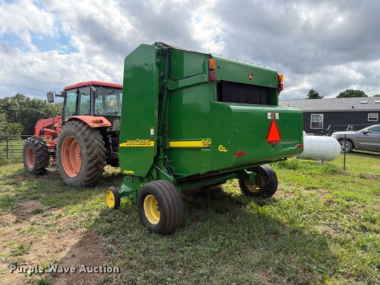 2004 John Deere 567 Megawide Round Baler - photo 3