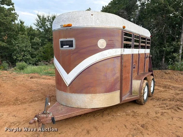 1993 Chaparral Trailers 16' Stock Trailer Livestock Trailer