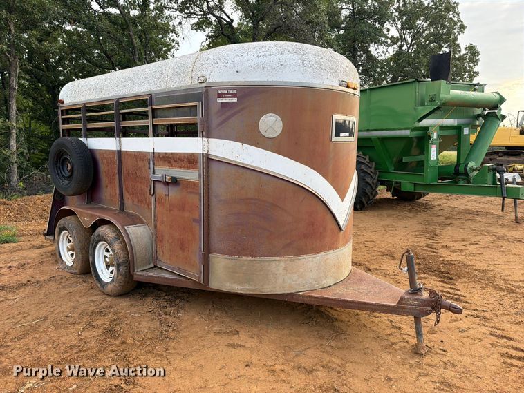 1993 Chaparral Trailers 16' Stock Trailer Livestock Trailer - photo 3
