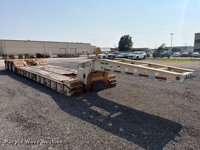 2007 Trail King Lowboy Equipment Trailer - photo 3