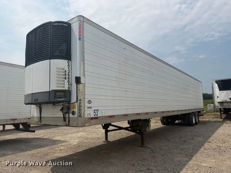 2005 Utility Trailer Manufacturer 3000R Refrigerated Van Trailer