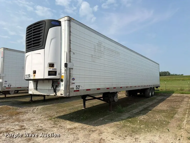 2013 Utility Trailer Manufacturer 3000R Refrigerated Van Trailer