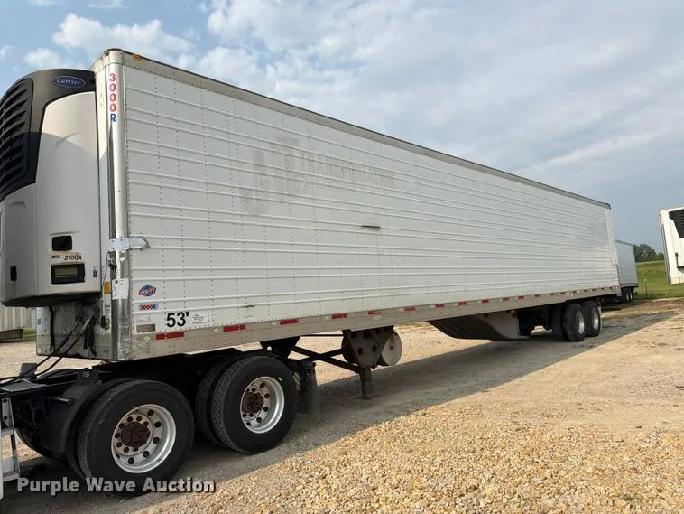 2013 Utility Trailer Manufacturer 3000R Refrigerated Van Trailer