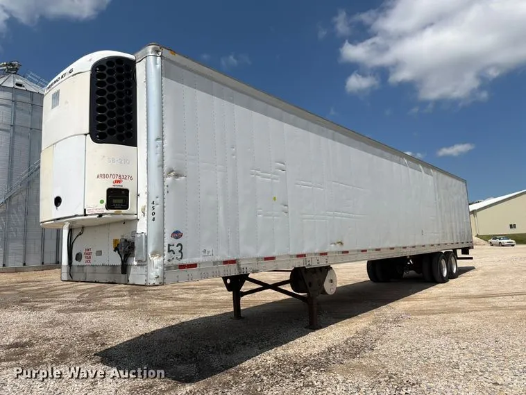 2009 Utility Trailer Manufacturer 3000R Refrigerated Van Trailer