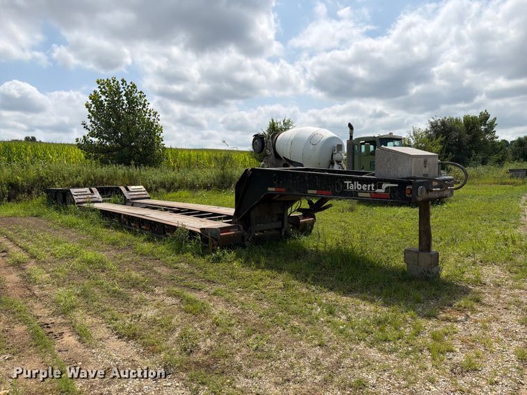 2000 Talbert Lowboy Equipment Trailer - photo 3