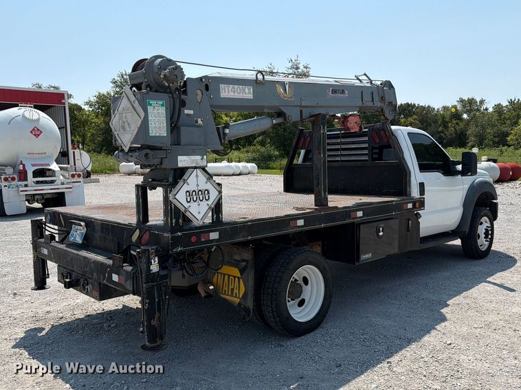 2012 Ford F550 Super Duty Flatbed Truck - photo 5