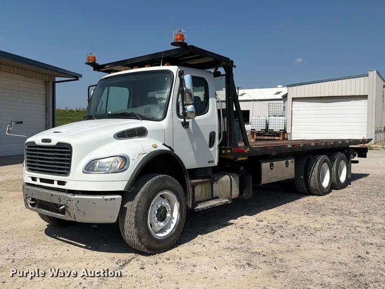 2012 Freightliner Business Class M2 106 Rollback Truck
