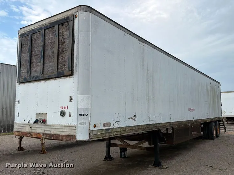1986 Utility VS2R Dry Van Trailer