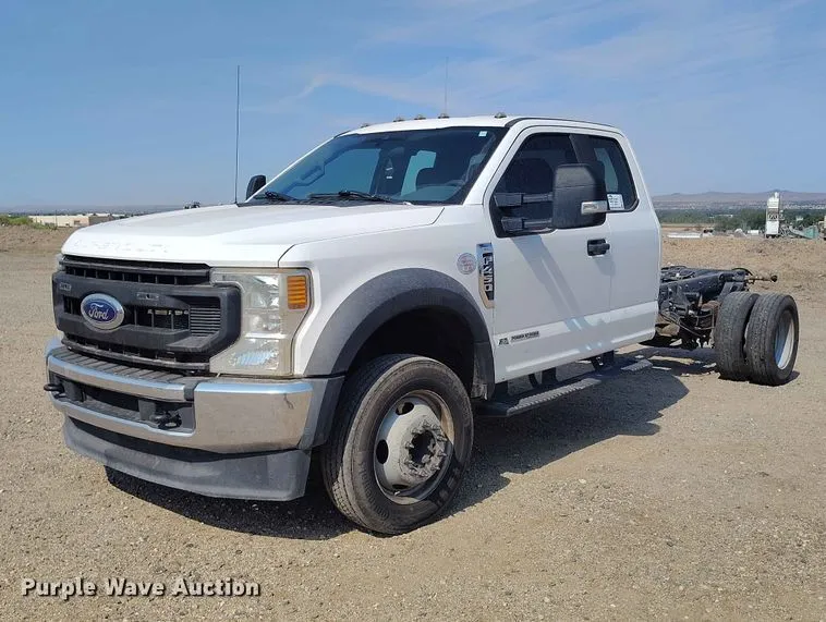 2020 Ford F450 Ext. Cab Truck Cab And Chassis