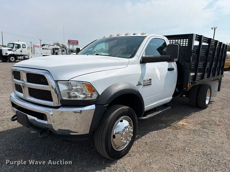 2018 RAM 5500 Flatbed Truck