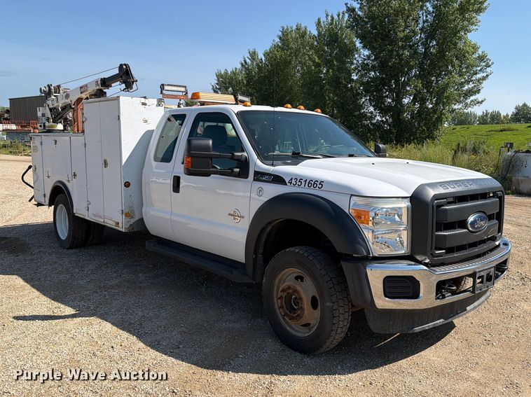 2016 Ford F550 Super Duty Ext. Cab Utility / Service Truck - photo 4