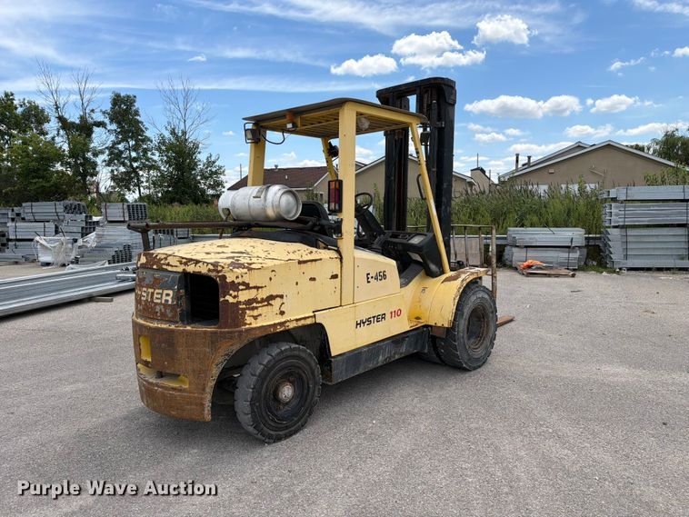 2001 Hyster H110XM Forklift - photo 5