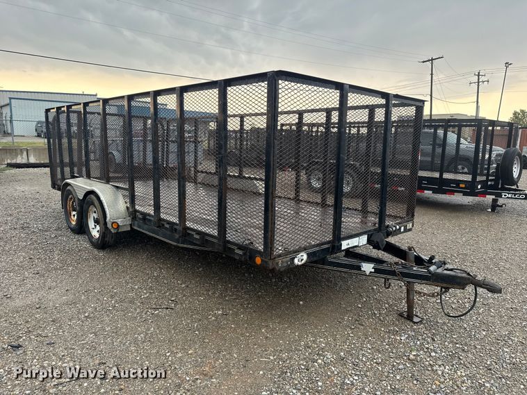 2018 P.J. Trailer Mfg Co. UL18 Utility Trailer - photo 3