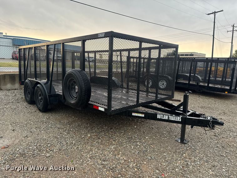 2024 Outlaw By Bama Built Trailers 7X16 2X3TA10KB G Utility Trailer - photo 3