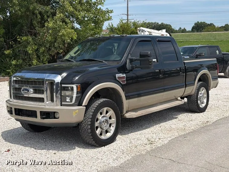 2008 Ford F250 Super Duty Lariat King Ranch Crew Cab Pickup Truck