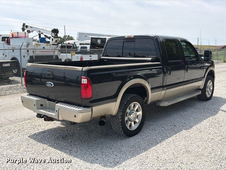 2008 Ford F250 Super Duty Lariat King Ranch Crew Cab Pickup Truck - photo 5