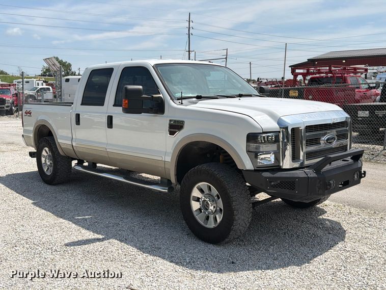 2009 Ford F250 Super Duty Lariat Crew Cab Pickup Truck - photo 3