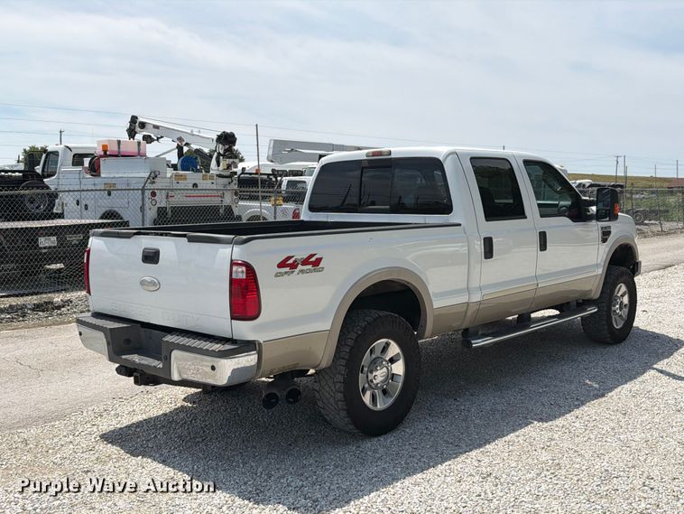 2009 Ford F250 Super Duty Lariat Crew Cab Pickup Truck - photo 5