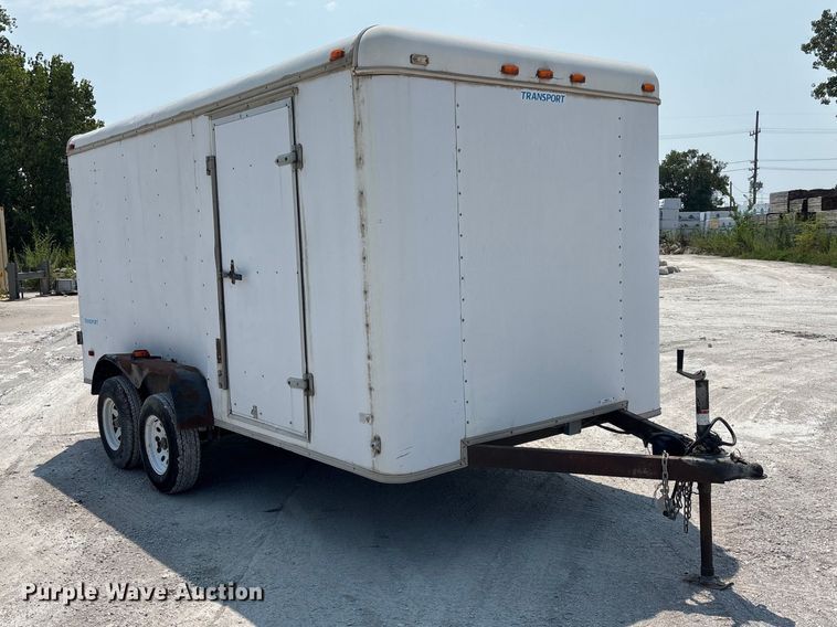 2000 Haulmark TS714TA Enclosed Cargo Trailer - photo 3