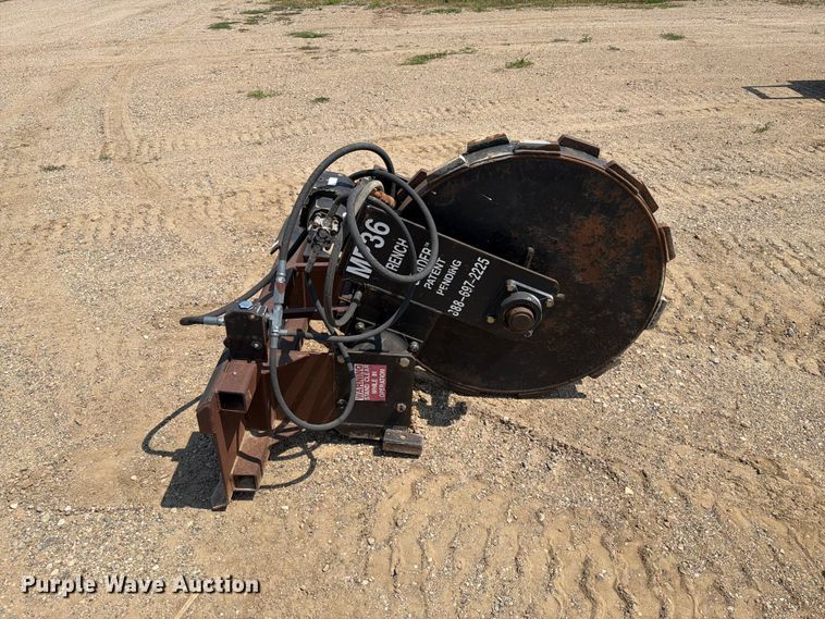 Trench Grader MP36 Skid Steer Compaction Wheel - photo 4