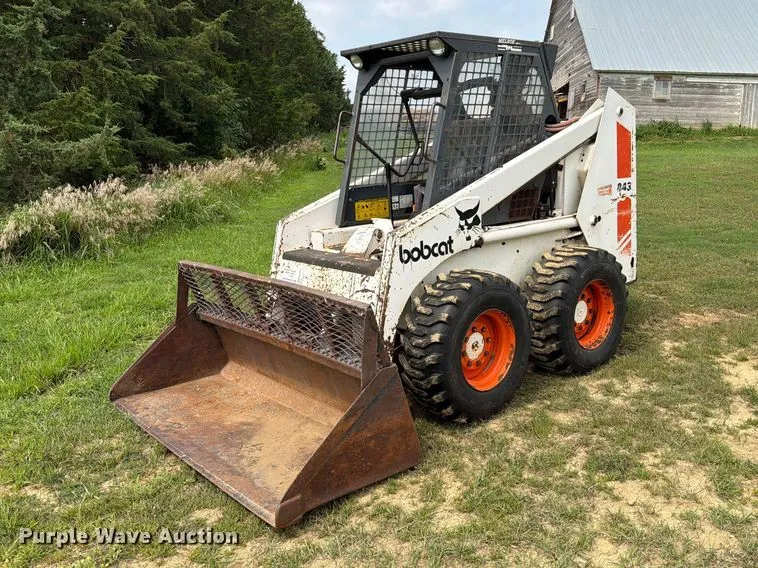 1989 Bobcat 843 Skid Steer Loader