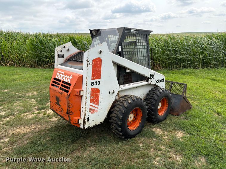 1989 Bobcat 843 Skid Steer Loader - photo 5
