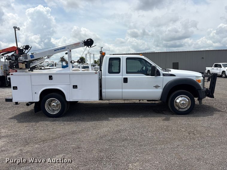 2016 Ford F550 Super Duty Ext. Cab Utility / Service Truck - photo 4