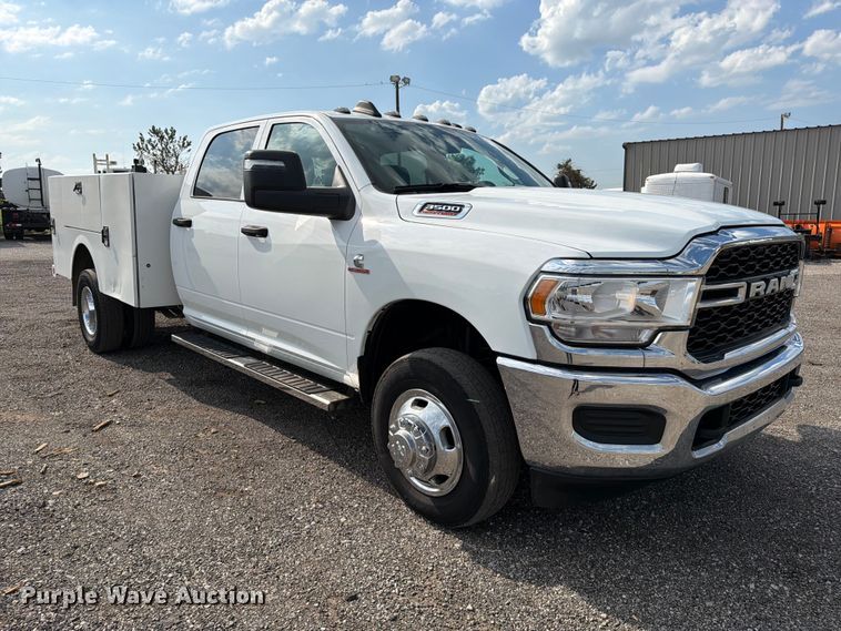 2024 RAM 3500 Heavy Duty Crew Cab Utility Bed Pickup Truck - photo 3