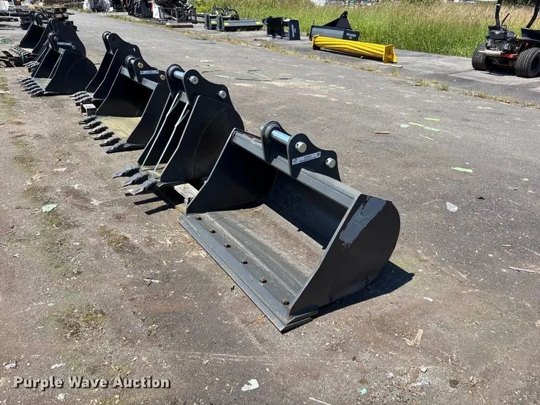 (2) CNH Industrial Excavator Buckets