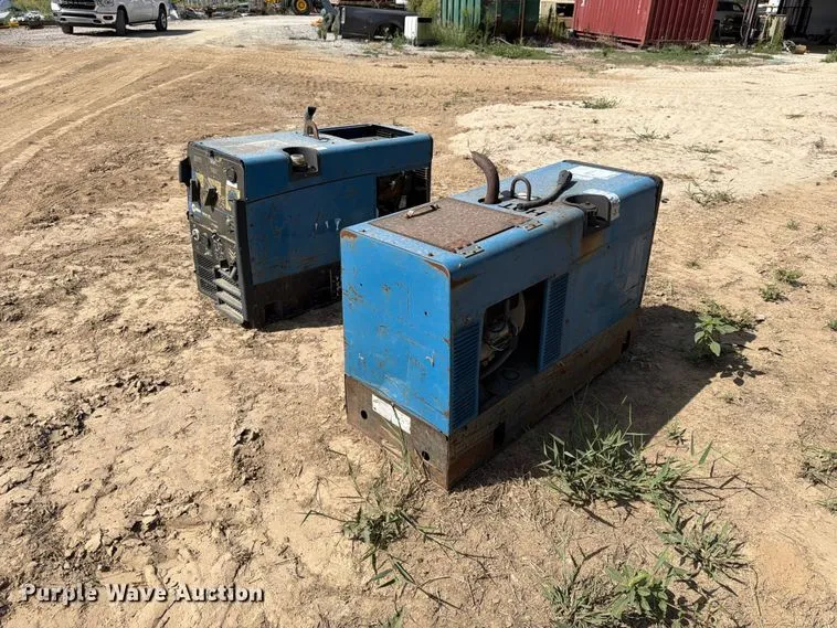 (2) Miller Bobcat 225 Welder/Generators