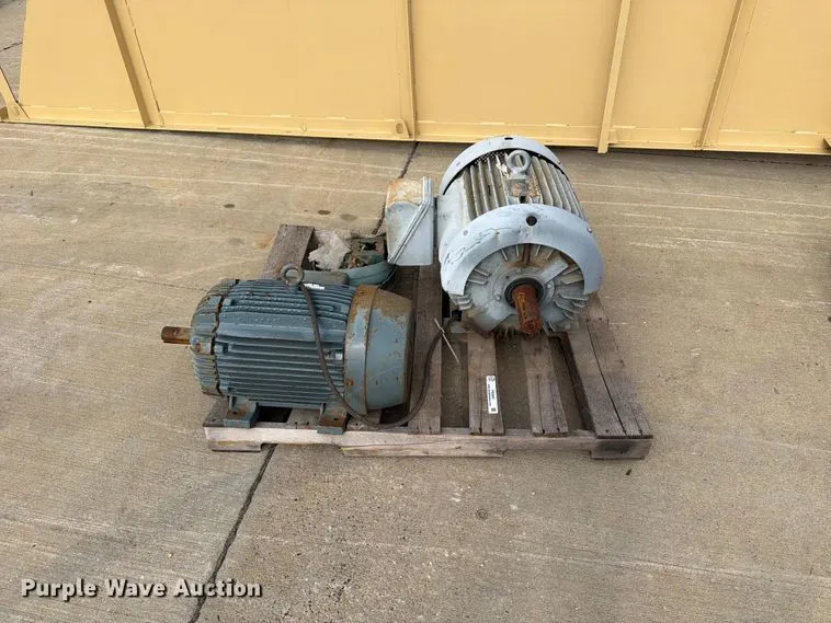 (2) Electric Motors