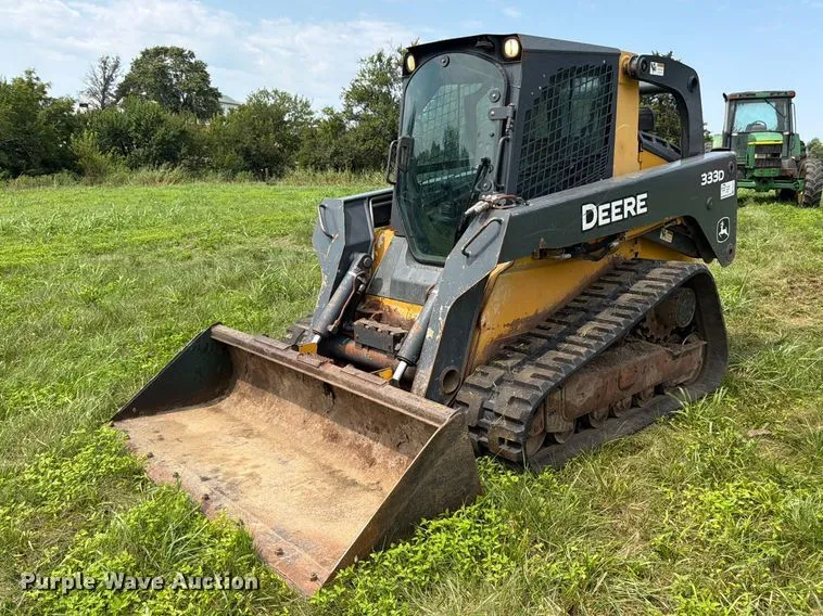 2012 John Deere 333D Tracked Skid Steer Loader
