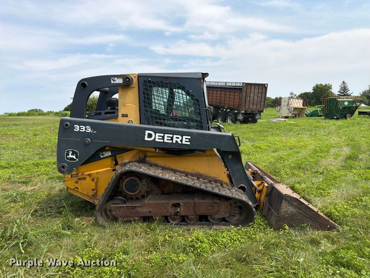 2012 John Deere 333D Tracked Skid Steer Loader - photo 4