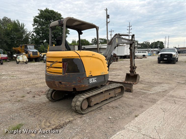 2012 Volvo EC35C Mini Excavator - photo 5
