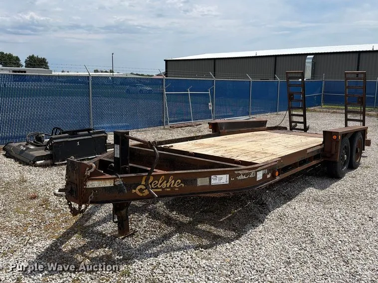 2012 Belshe T16 Equipment Trailer