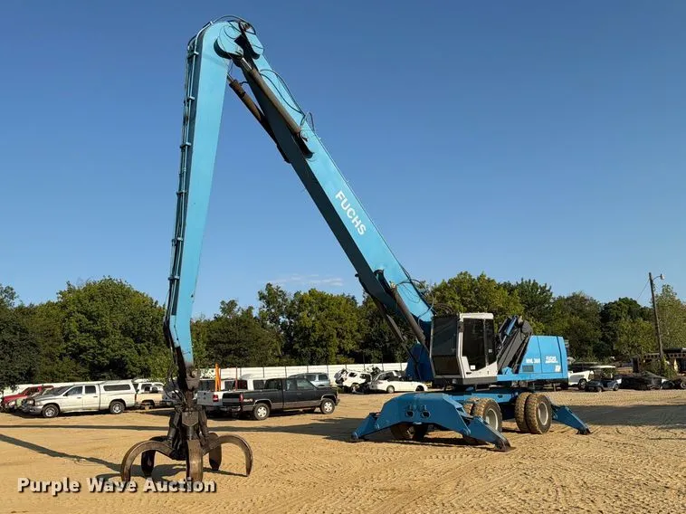 2003 Terex Fuchs  MHL 360 Long Reach Wheeled Excavator